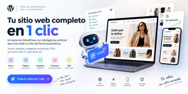 Kaelios Clothes IA: Crea tu Sitio Web Completo en 1 Clic 🚀